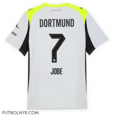 Camiseta Borussia Dortmund Jobe Bellingham #7 Visitante Equipación 2025-26 manga corta Camiseta Borussia Dortmund Jobe Bellingham #7 Visitante Equipación 2025-26 manga corta